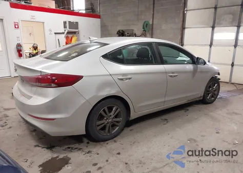 2018 Hyundai Elantra Sel z USA, uszkodzony, nr VIN 5NPD84LF7JH268257